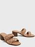  image of new-look-camel-olympia-paited-pu-block-heel
