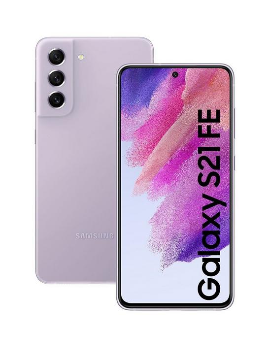 front image of samsung-galaxy-s21-fe-5g-128gb-lavender