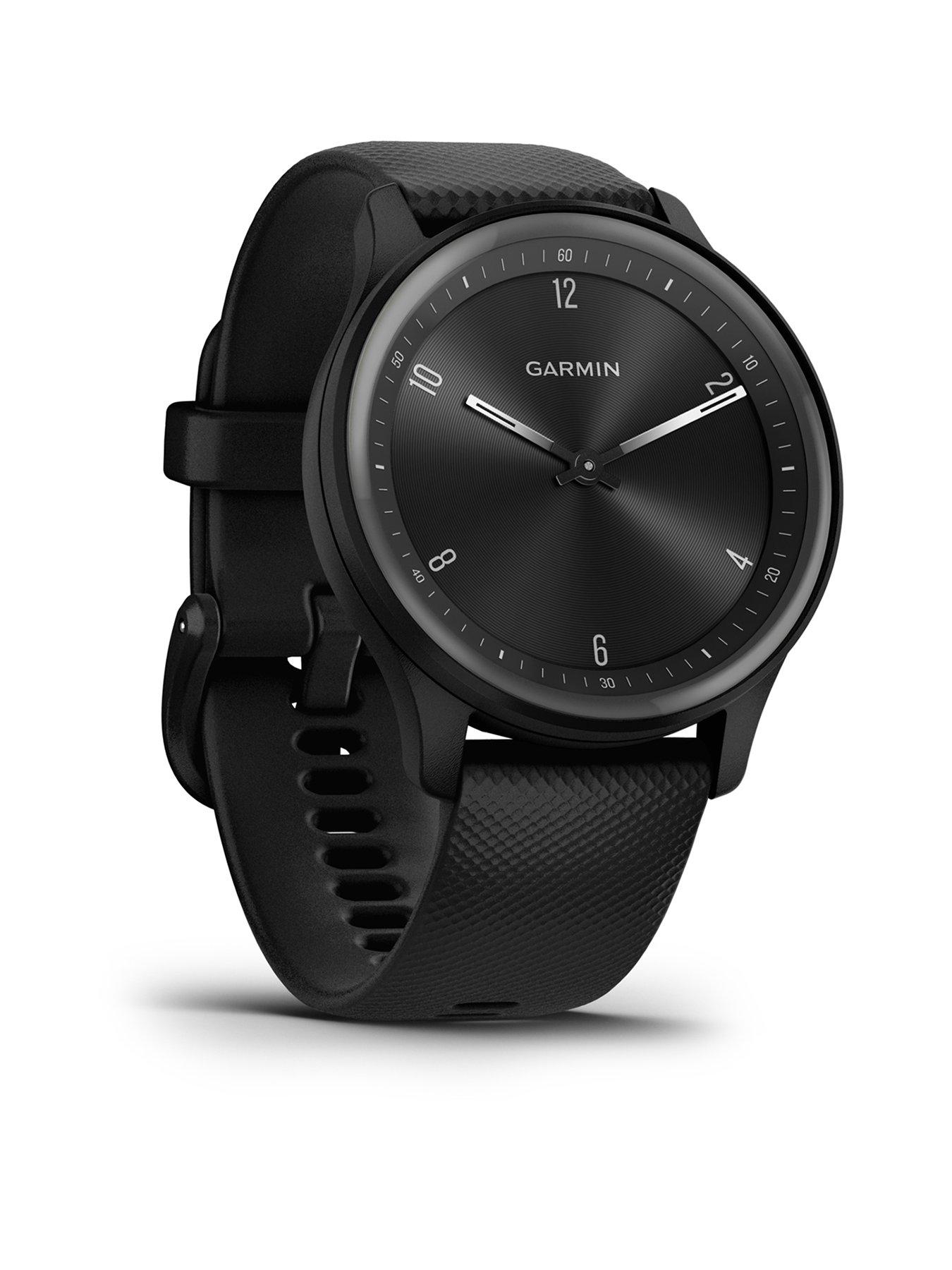 Garmin Vivomove Sport Hybrid Smartwatch with Hidden Touchscreen