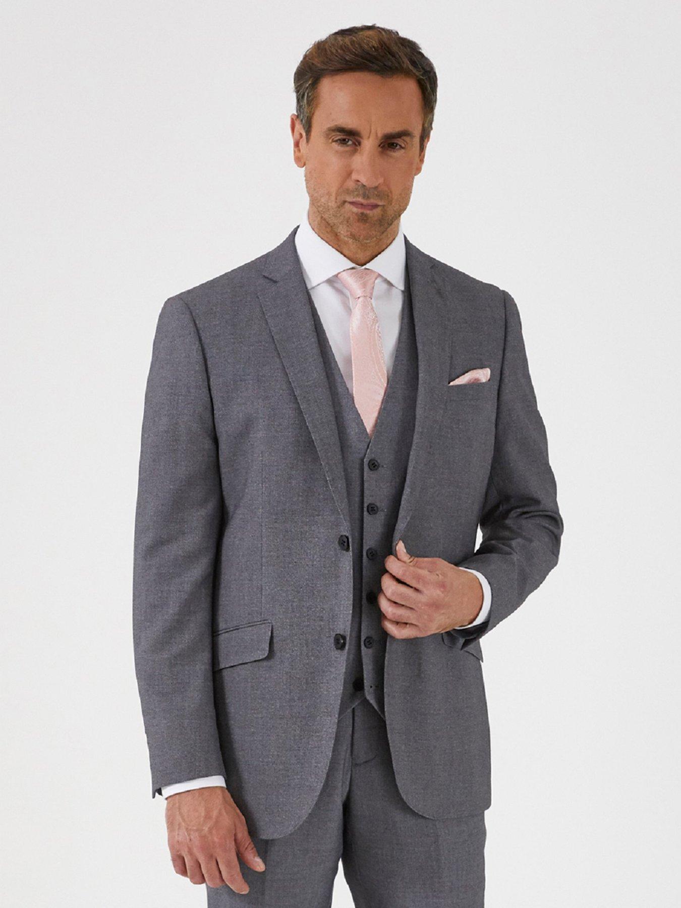 Skopes Harcourt Tailored Fit Jacket Silver 