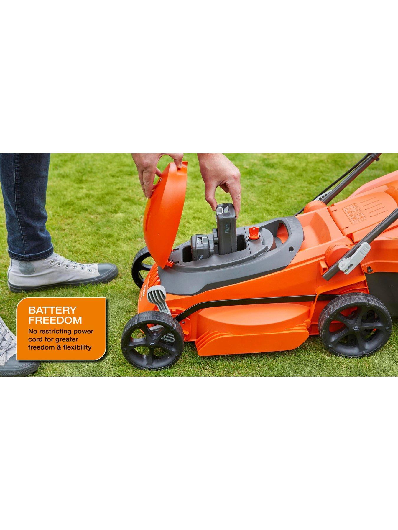  image of flymo-simplistore-340r-li-cordless-rotary-lawnmower-ndash-with-battery-and-charger-included