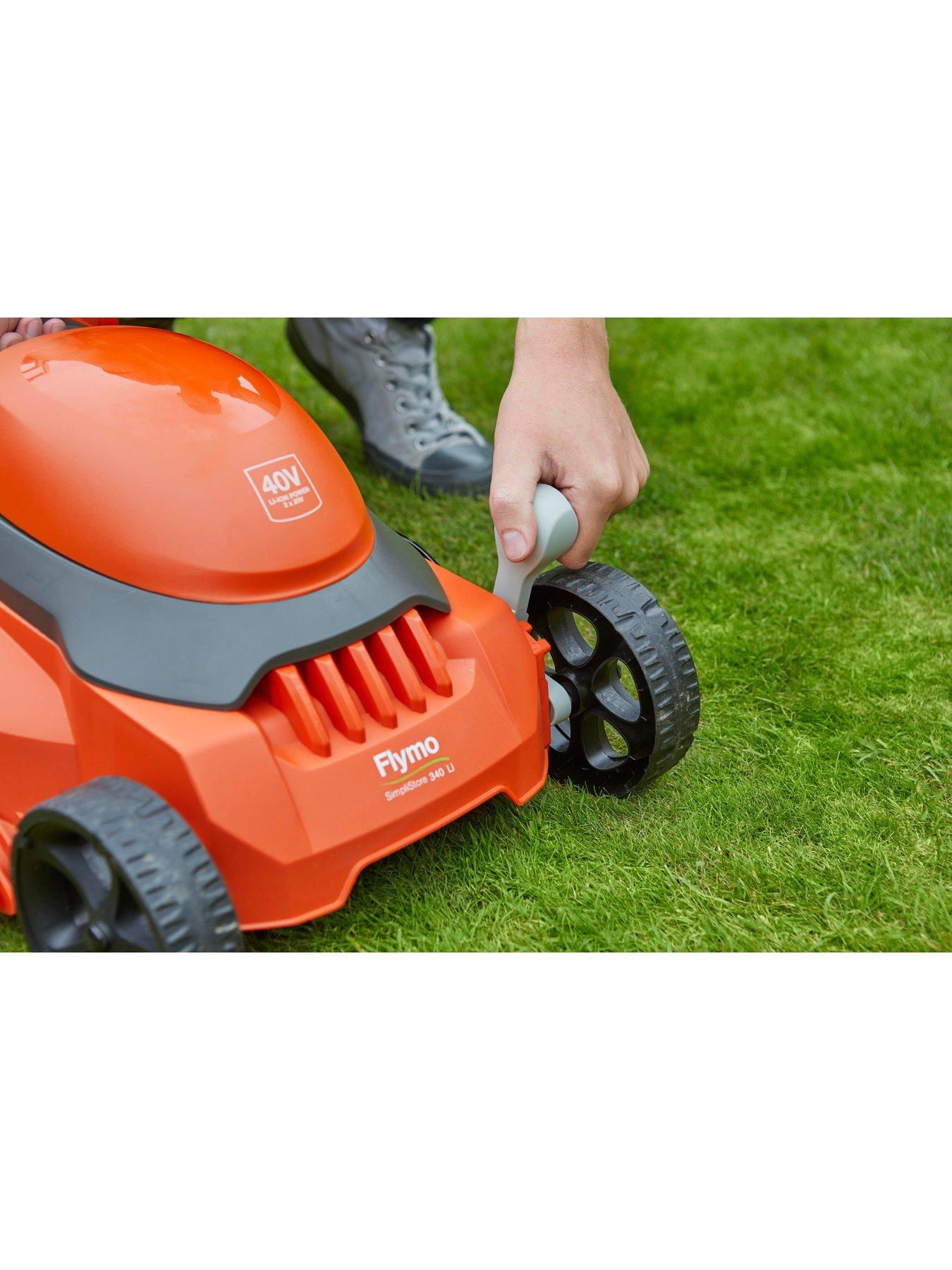  image of flymo-simplistore-340r-li-cordless-rotary-lawnmower-ndash-with-battery-and-charger-included