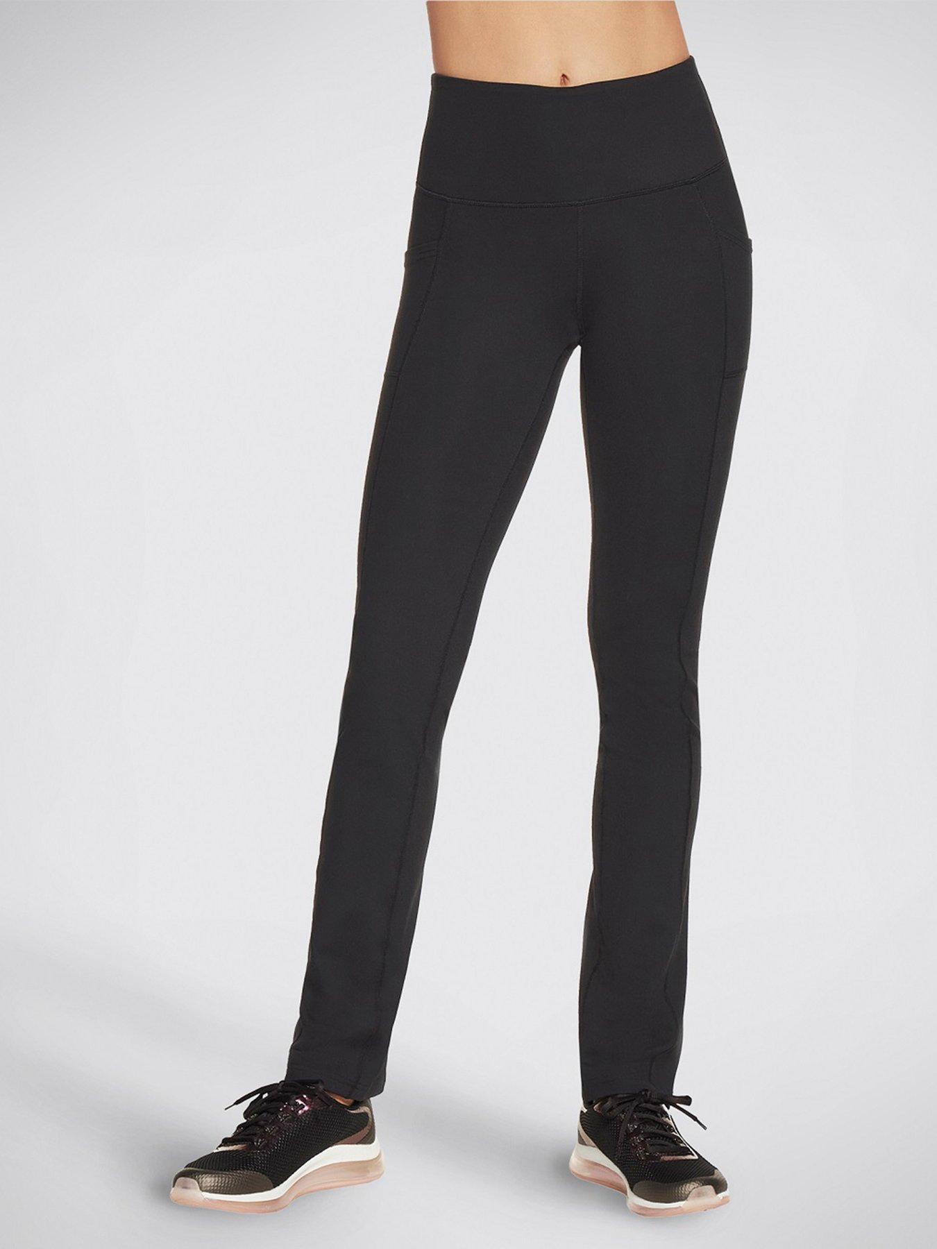 Skechers Petite Go Walk Joy Pants - Black | littlewoods.com