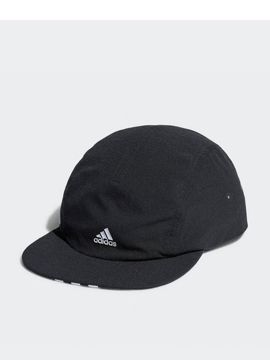 front image of adidas-heatrdy-four-panel-cap