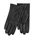  image of totes-3-point-smartouch-leather-gloves-black