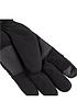  image of totes-water-repellent-quilted-gloves-black