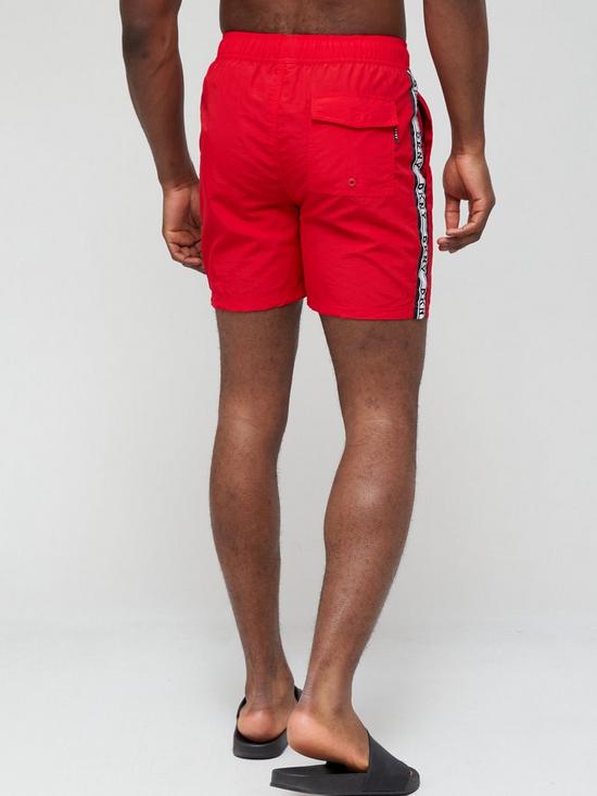 stillFront image of dkny-cayman-swimshort-red