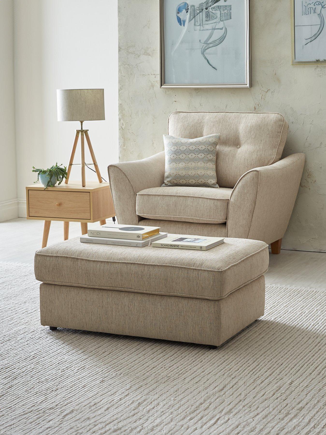 undefined Ashley Fabric Footstool