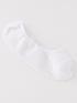  image of everyday-3-pack-of-invisible-trainer-liner-socks-with-heel-grips-white