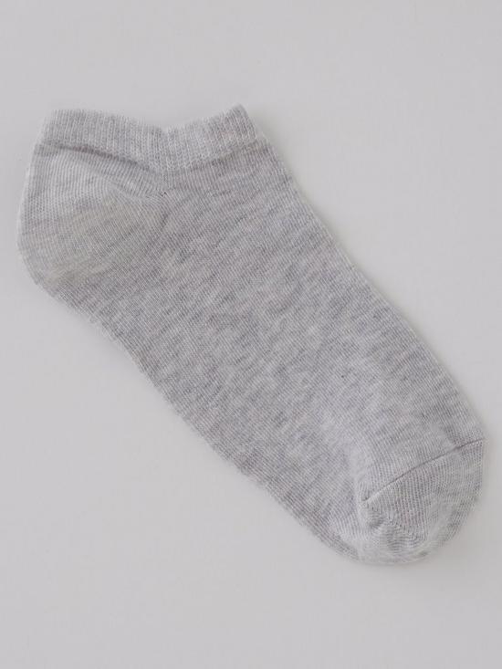stillFront image of everyday-3-pack-trainer-liner-socks-multi