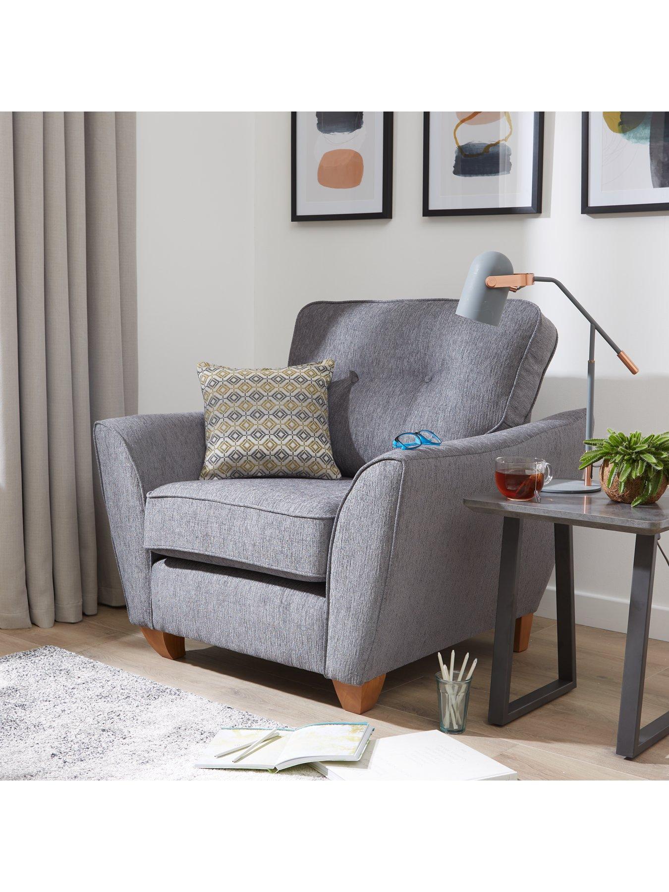  image of very-home-ashley-fabric-armchair