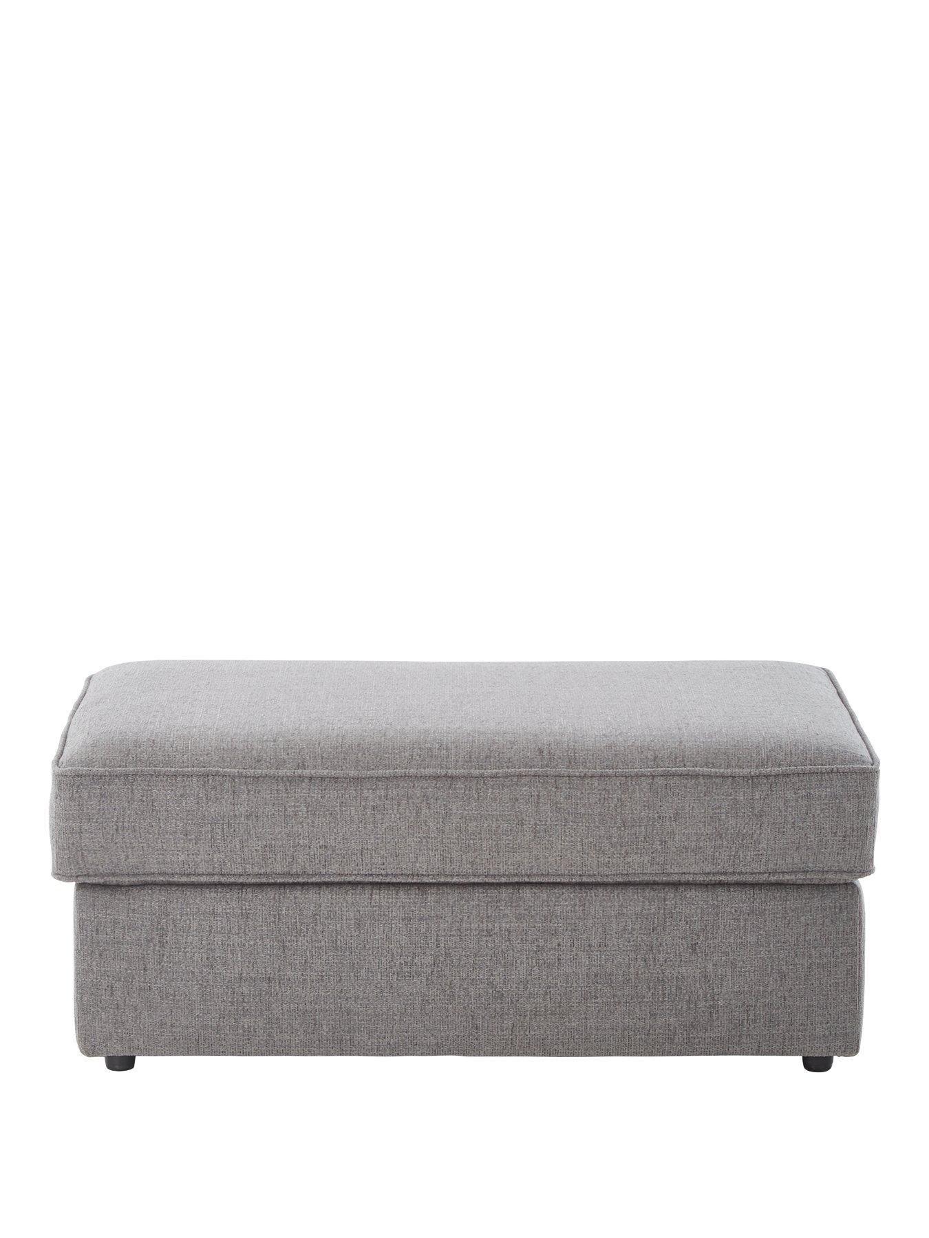  image of very-home-ashley-fabric-footstool