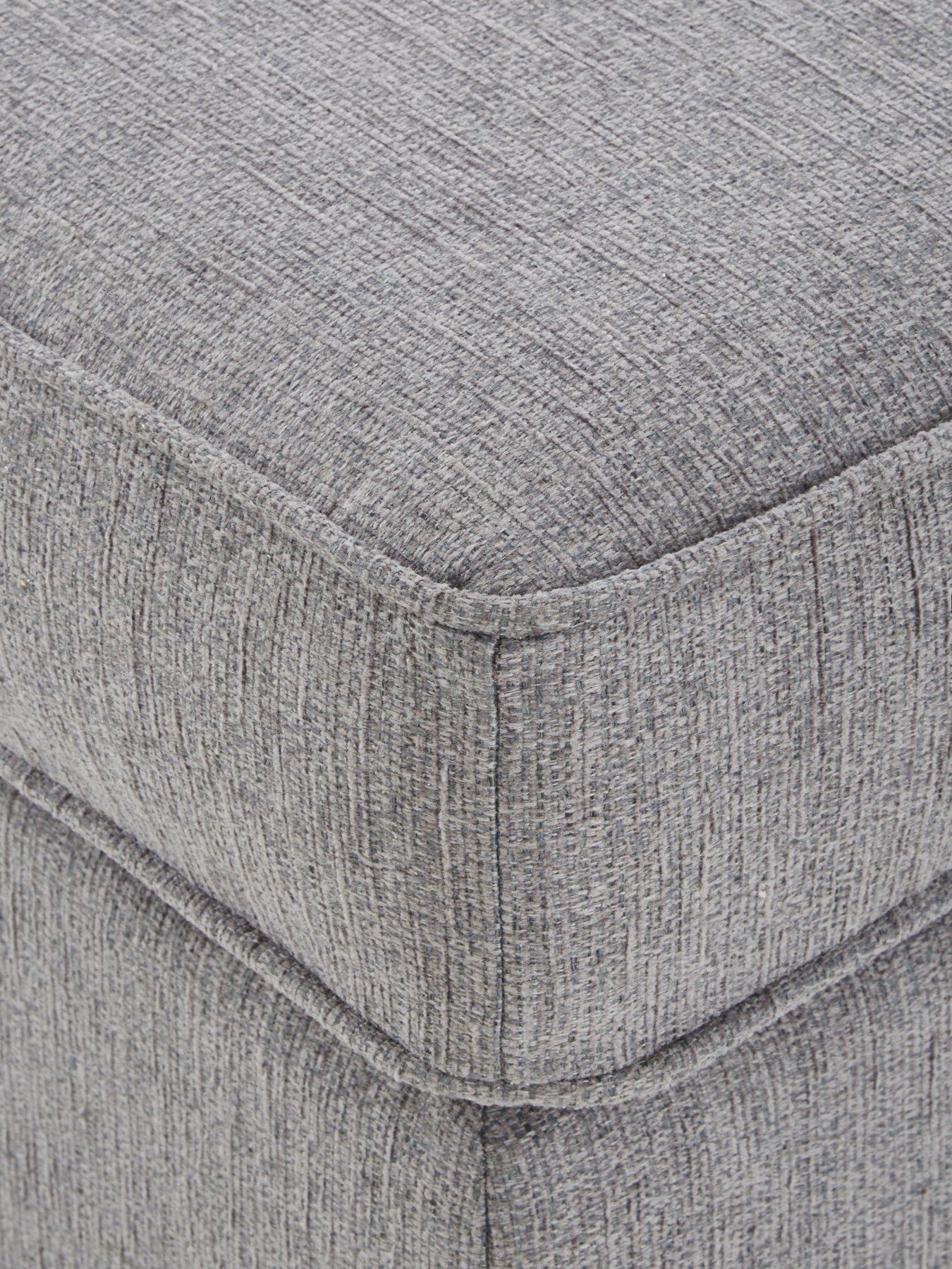  image of very-home-ashley-fabric-footstool