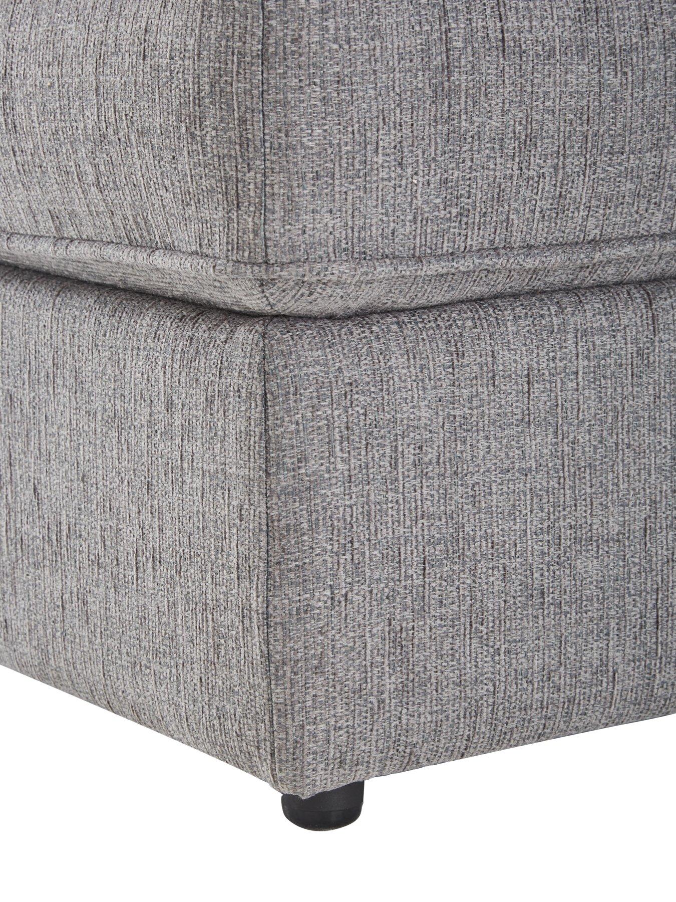  image of very-home-ashley-fabric-footstool