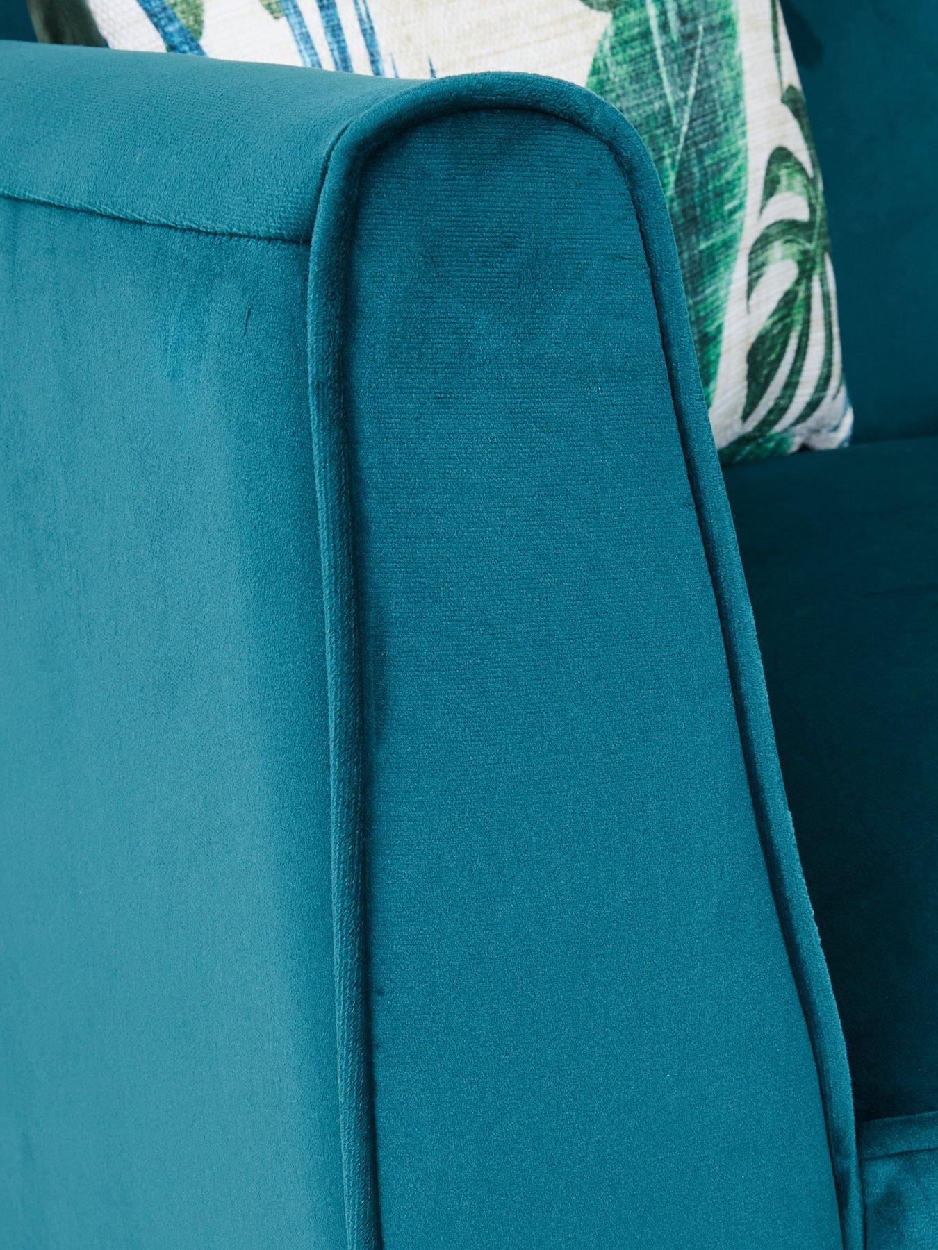 Image 4 of 5 of Very Home Pasha Small&nbsp;Fabric Right Hand Chaise Sofa&nbsp;- Made to order in the UK