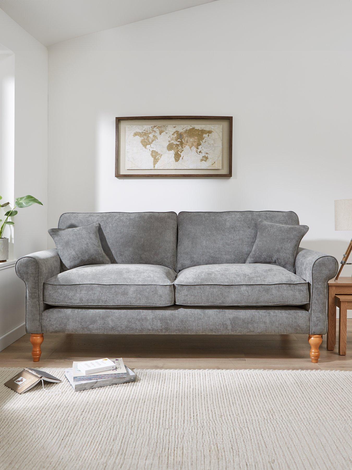 undefined William 2 Seater Fabric Sofa - Made in the UK