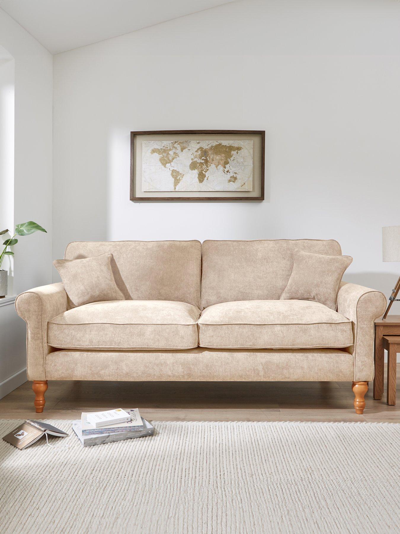 undefined William 2 Seater Fabric Sofa - Made in the UK