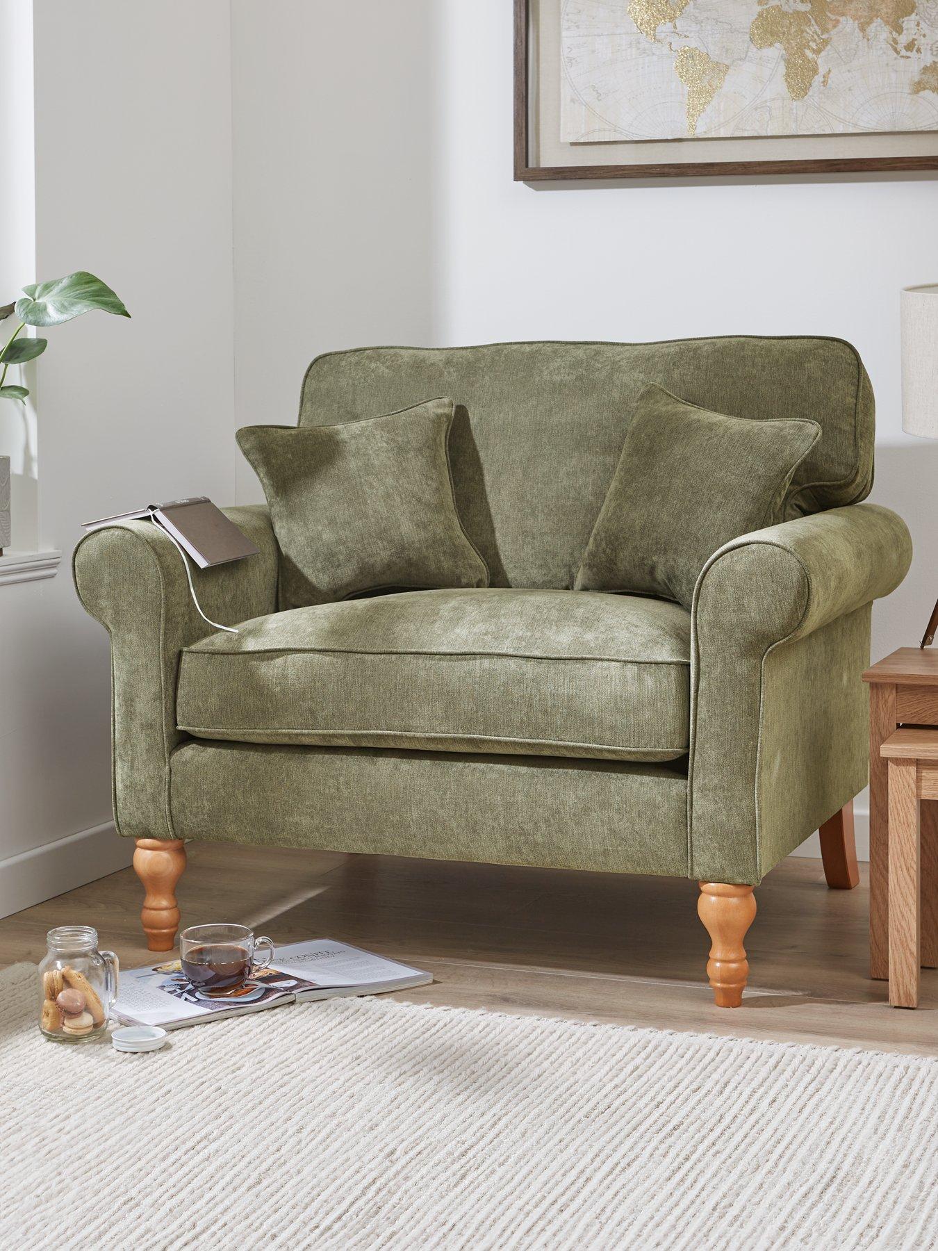 Very Home William Fabric Armchair - Made in the UK