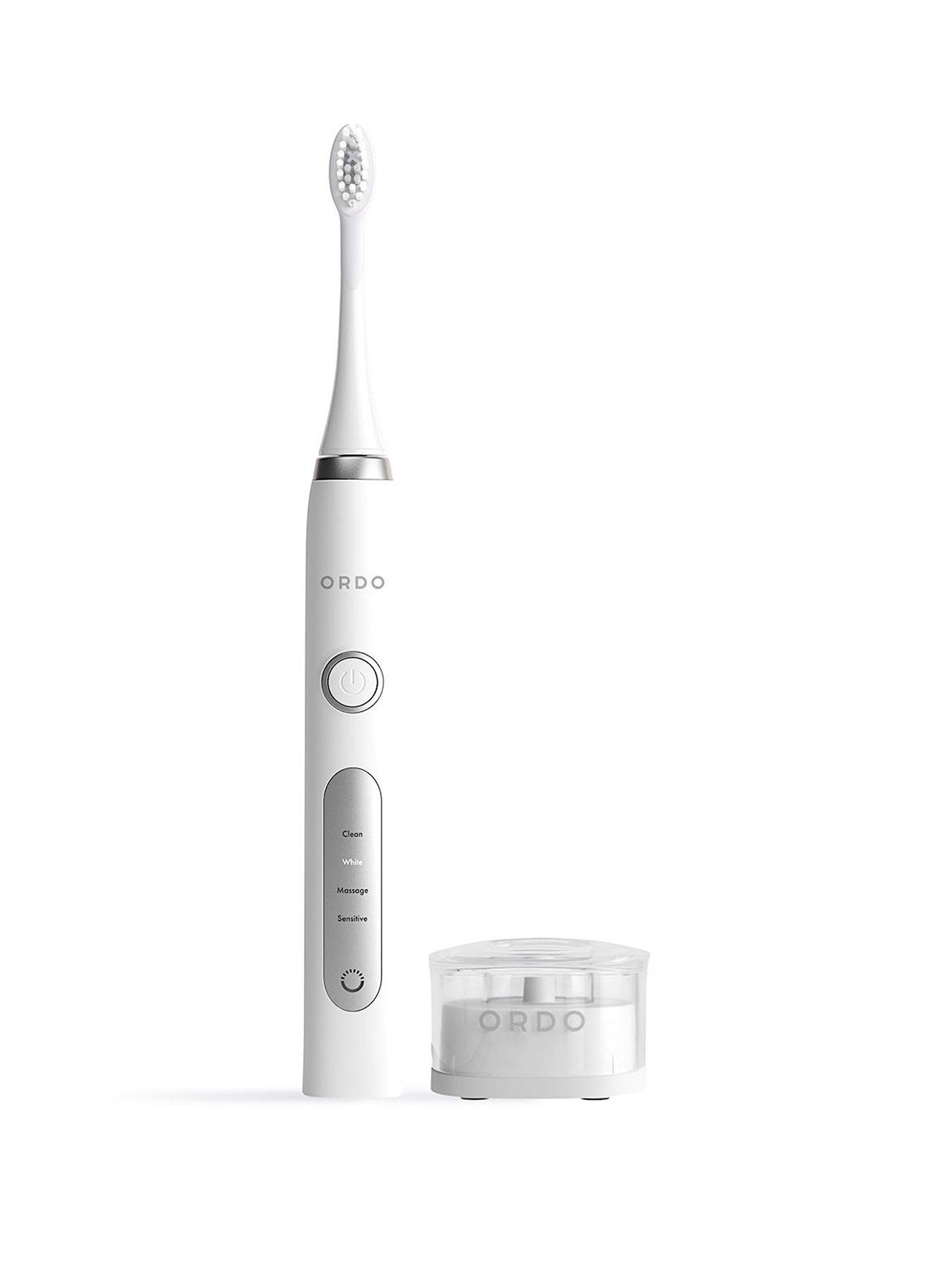 Ordo Sonic+ Electric Toothbrush (White/Silver)