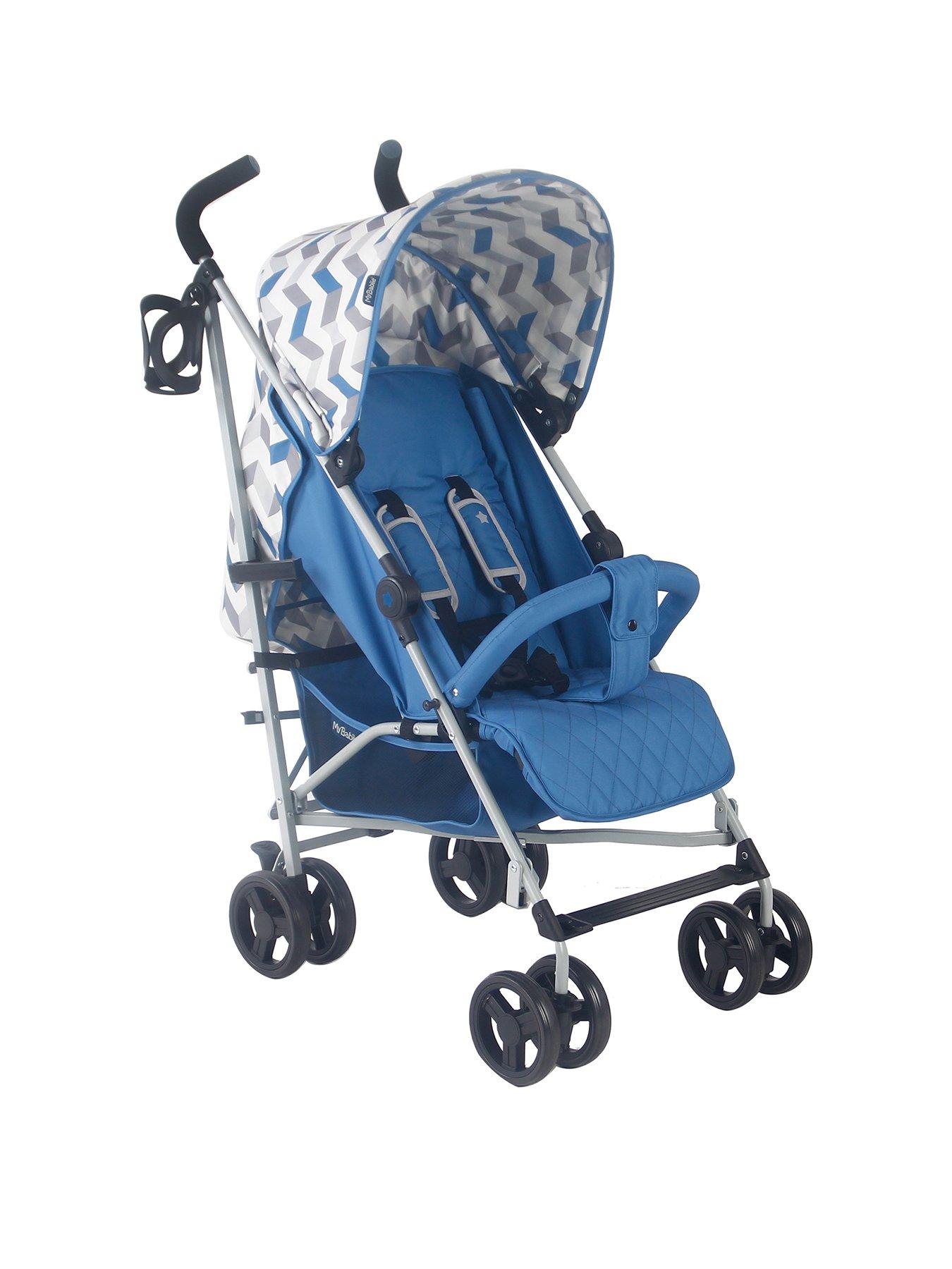 Light shop blue stroller