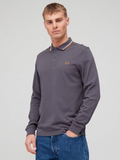 fred-perry-twin-tipped-long-sleeve-polo-shirt