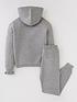  image of v-by-very-girls-knitted-hoodie-and-jogger-set-grey