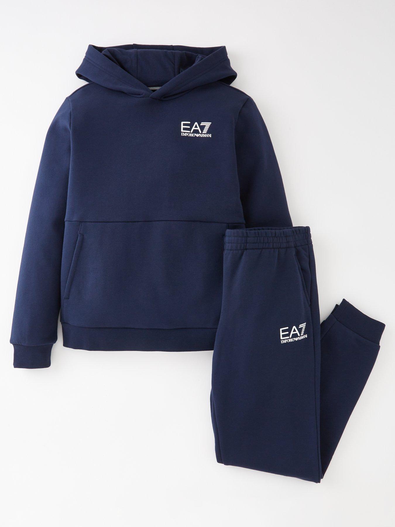 Ea7 boys outlet hoodie