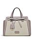  image of radley-russell-hill-canvas-large-ziptop-grab-bag-espresso