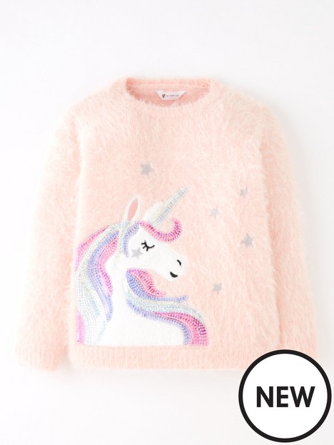 mini-v-by-very-girls-unicorn-jumper-pink