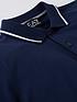  image of ea7-emporio-armani-boys-core-id-jersey-polo-shirt-navy