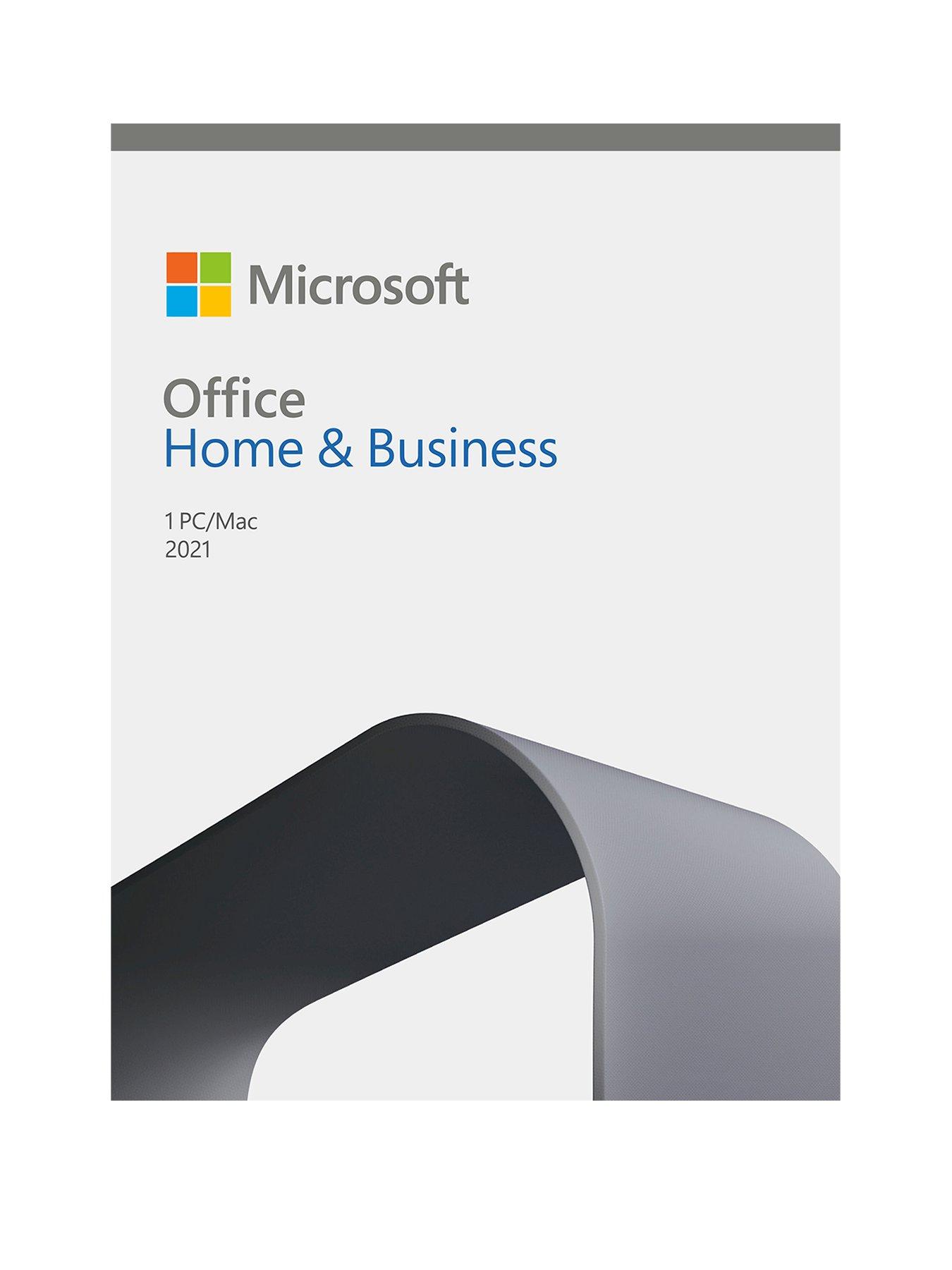 Microsoft Office Home & Business 2021 - PC and Mac, One Time Purchase For  One Person (Digital Download) 