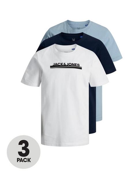 jack-jones-junior-boys-3-pack-vertical-logo-t-shirts-navywhiteashley-blue