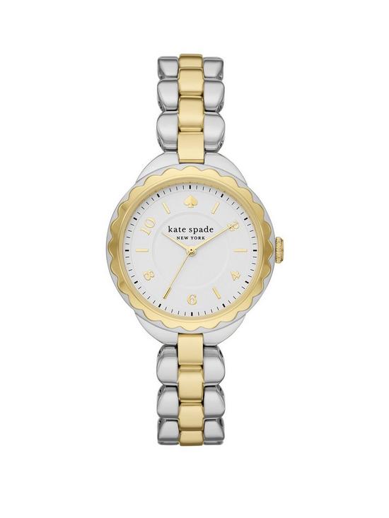 front image of kate-spade-new-york-morningside-ladies-traditional-watch-stainless-steel