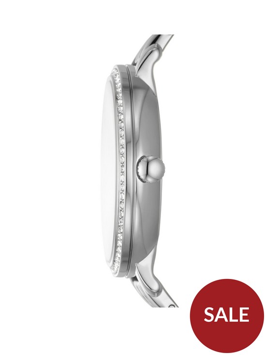 stillFront image of fossil-jacqueline-ladies-traditional-watch-stainless-steel