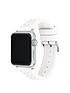  image of coach-apple-watch-strap-silicone-ladies