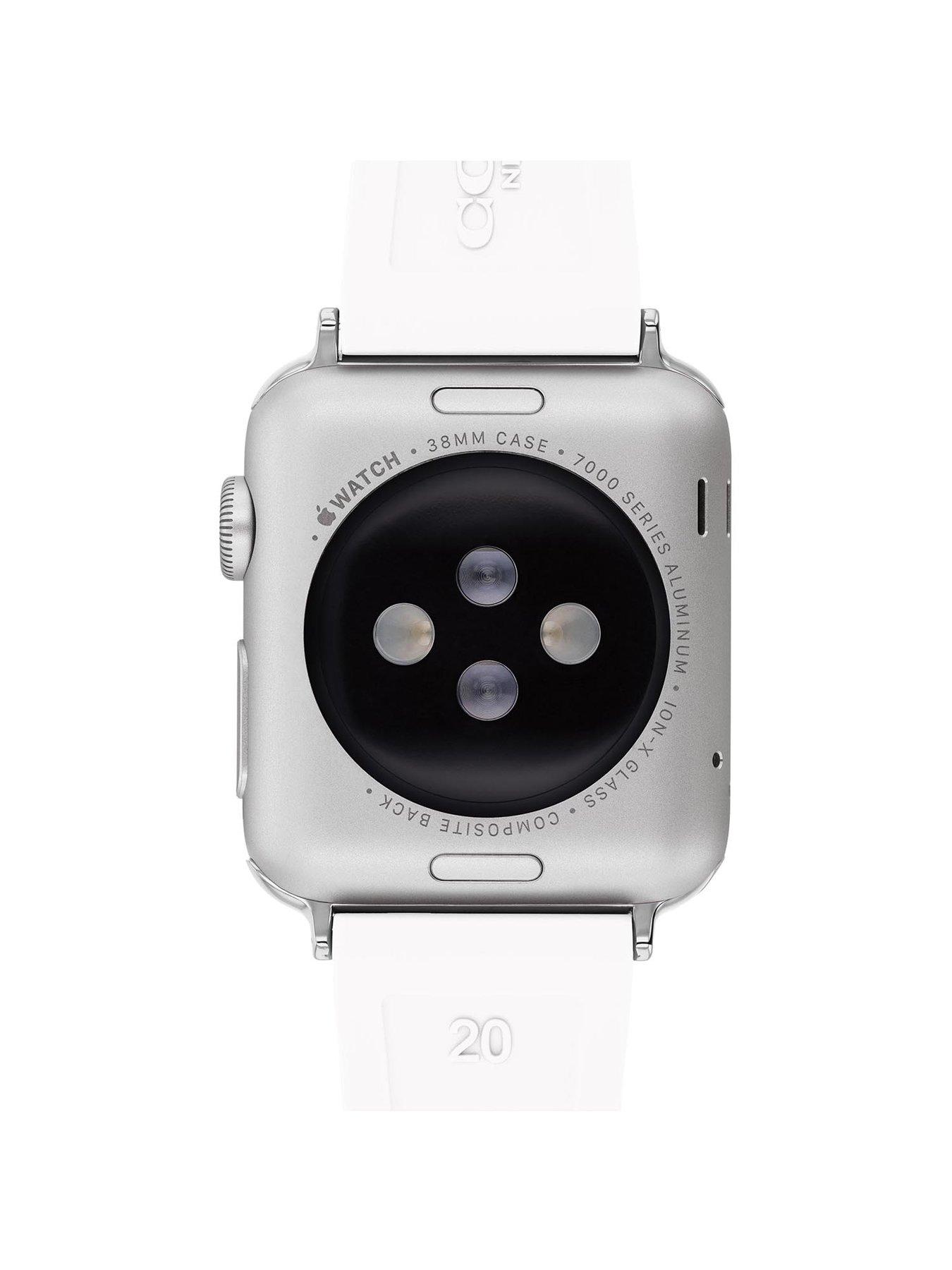  image of coach-apple-watch-strap-silicone-ladies