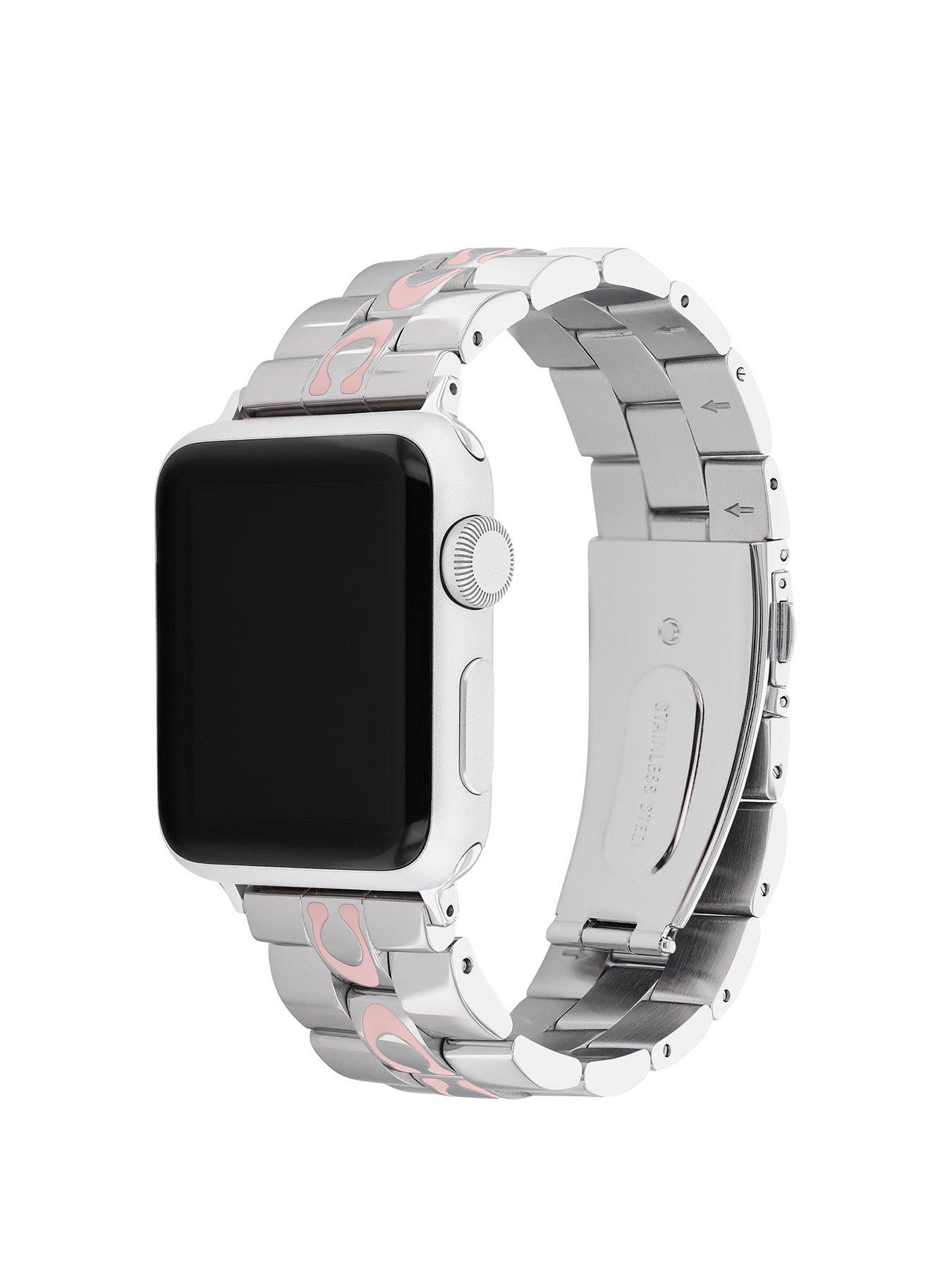 Coach watch bands for apple online watch