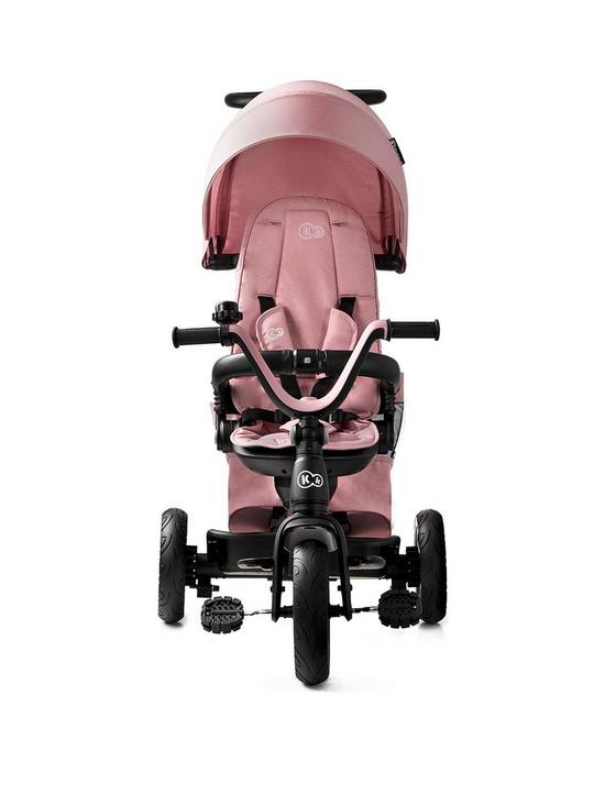 stillFront image of kinderkraft-easytwist-tricycle-marvellous-pink