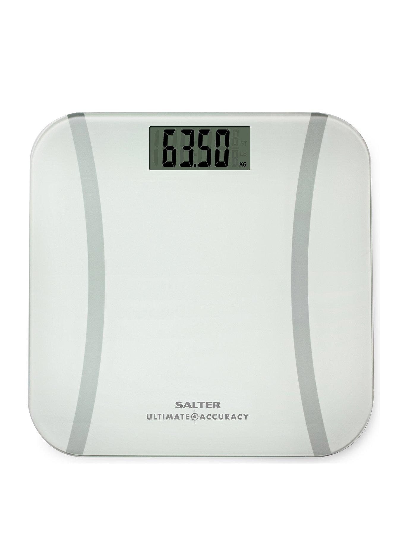 Salter Ultimate Accuracy Analyser Bathroom Scale in White