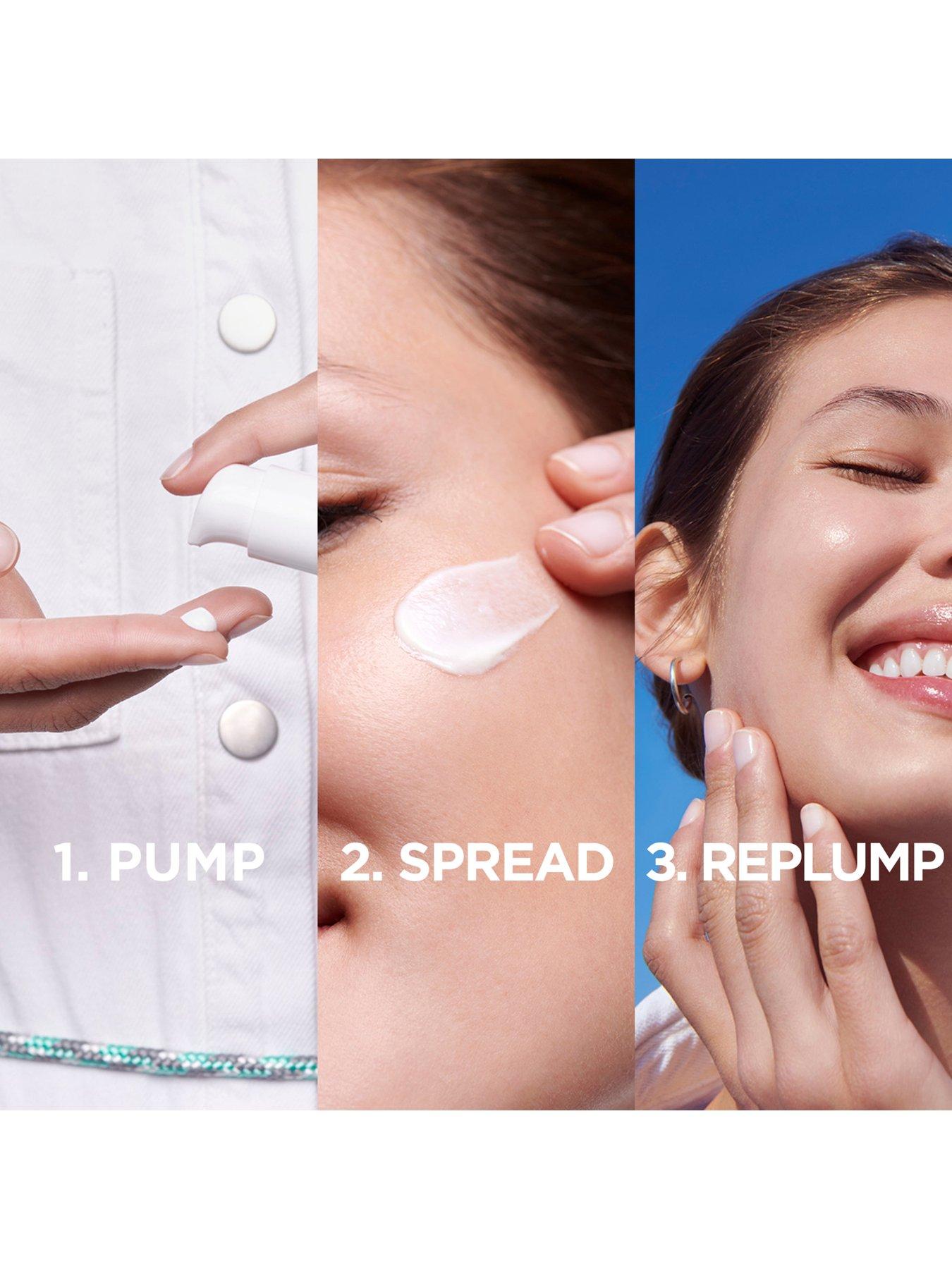 Image 3 of 5 of Garnier Lavandin &amp; Hyaluronic Acid Serum Cream