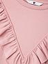  image of everyday-girls-essentials-frill-sweat-dress-pink