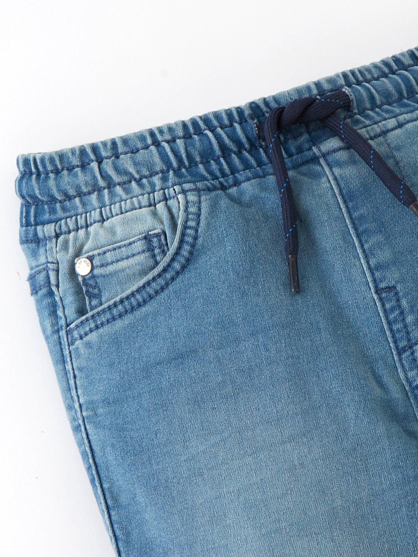  image of mini-v-by-very-boysnbsppull-on-jeans-2-packnbsp--bleach-washmid-wash