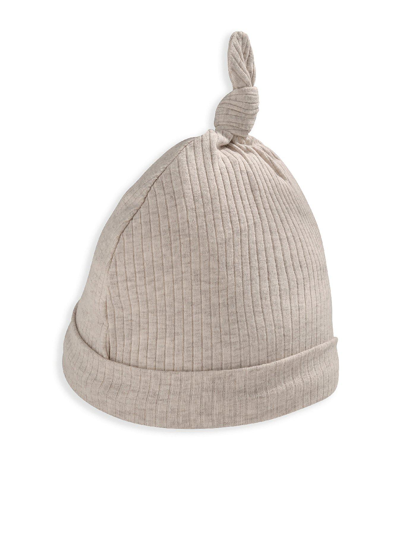 undefined Unisex Baby Basics Hat - Oatmeal