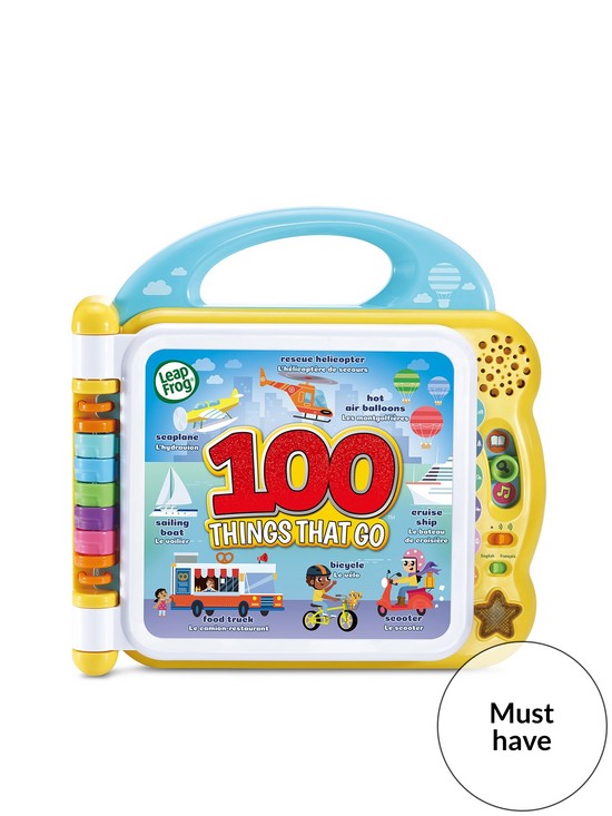 front image of vtech-100-things-that-go