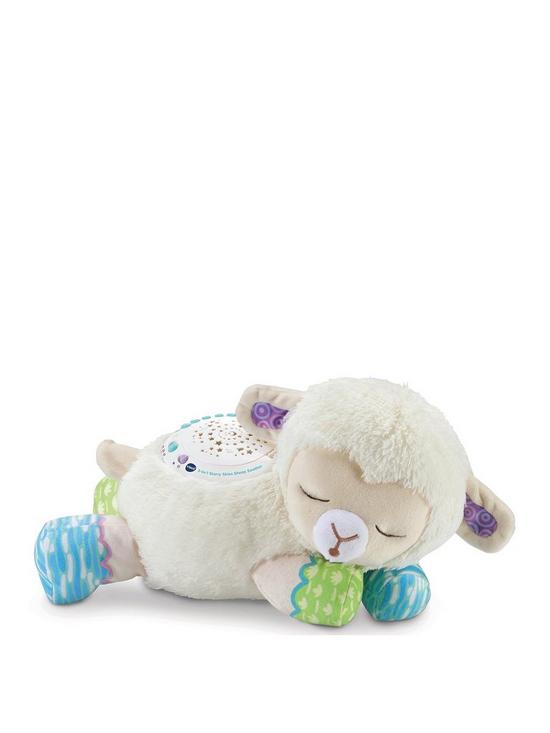 front image of vtech-3-in-1-starry-skies-sheep-soother