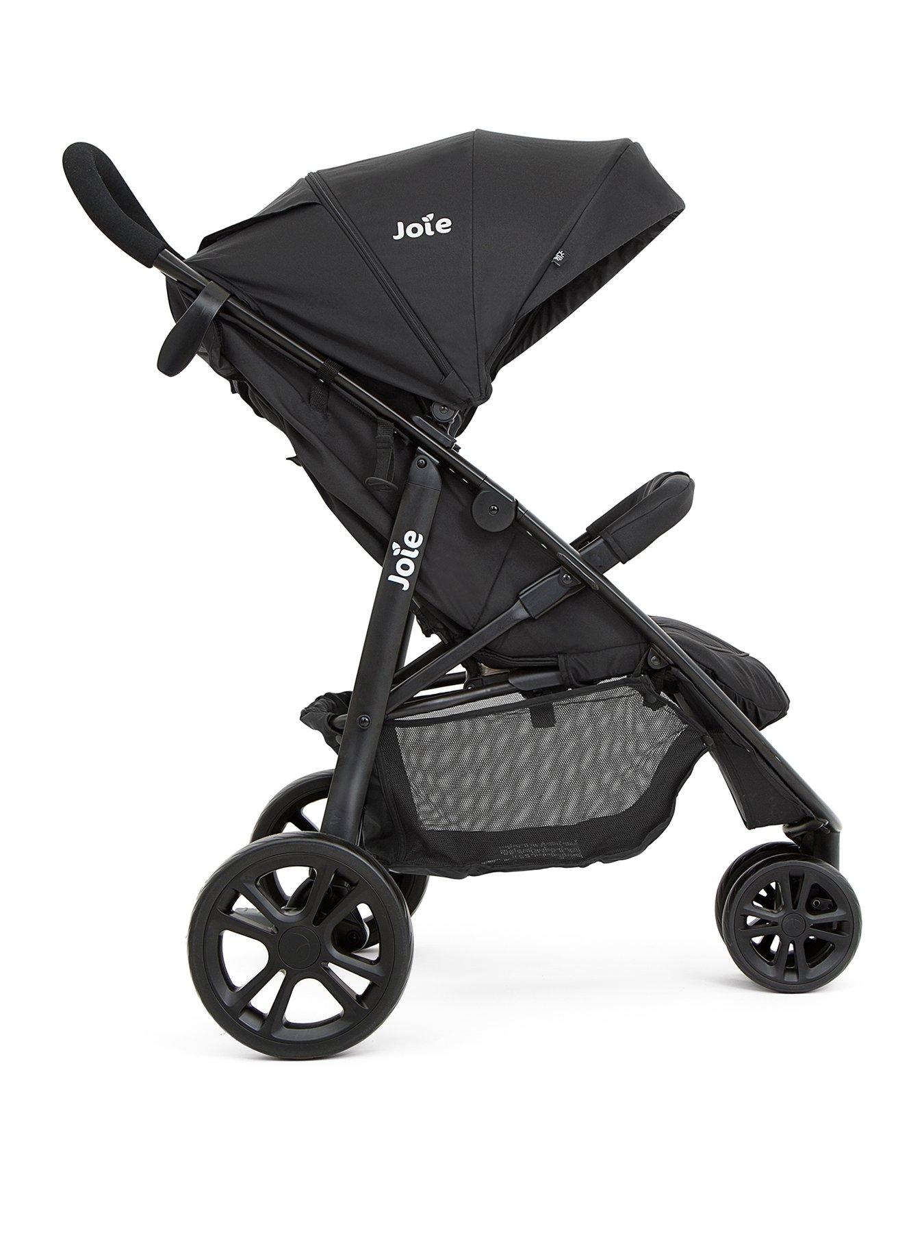  image of joie-litetrax-3-wheel-pushchair-nbsp--coal