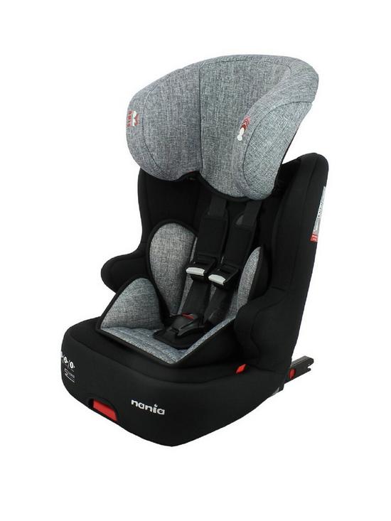 front image of nania-racer-tech-isofix-group-123-high-back-booster-seat-9-months-12-yrs