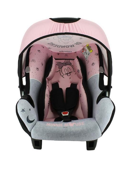 front image of minnie-mouse-stargazer-grp-0-infant-carrier-car-seat-birth-to-12-months
