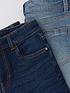  image of v-by-very-boysnbspskinny-jeans-2-packnbsp--multi