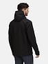 image of regatta-britedale-waterproof-hooded-shell-jacket-with-torch-technology-black